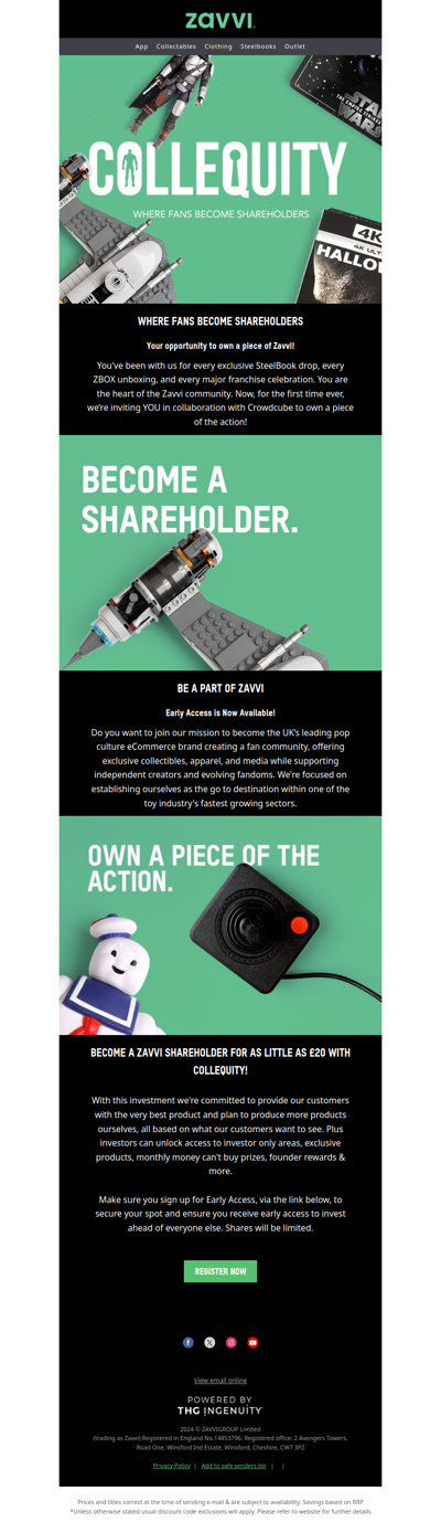 📢Early Access! Become a Zavvi Shareholder with Collequity📢