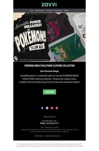 Selling Fast! Pokémon Mega Evolution Collection! [Zavvi Exclusive]