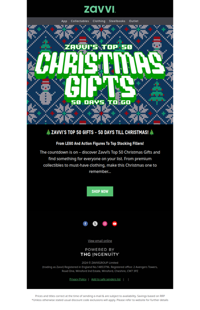 🎄50 DAYS TILL CHRISTMAS - Explore Our Top 50 Gifts!🎄