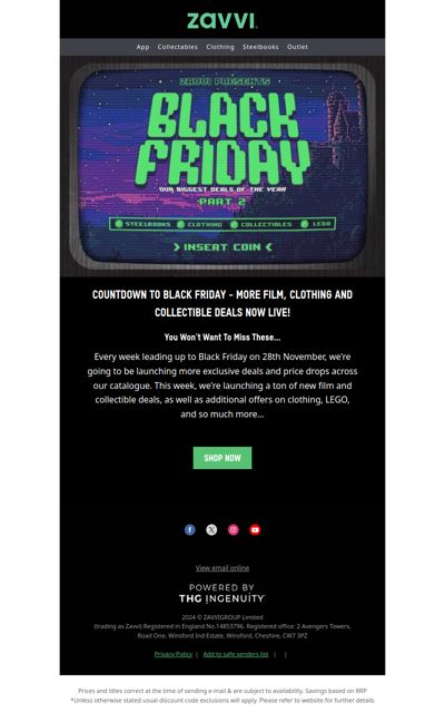 The Black Friday Countdown Continues - More Incredible Deals Now Live!