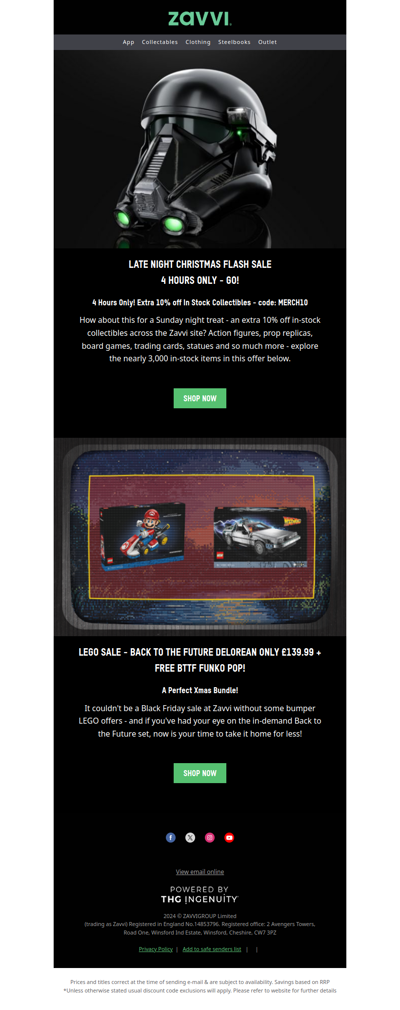 FLASH DEAL - Extra 10% off In Stock Collectibles