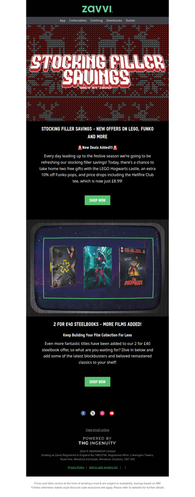 Stocking Filler Savings! New Offers On Lego, Funko & More