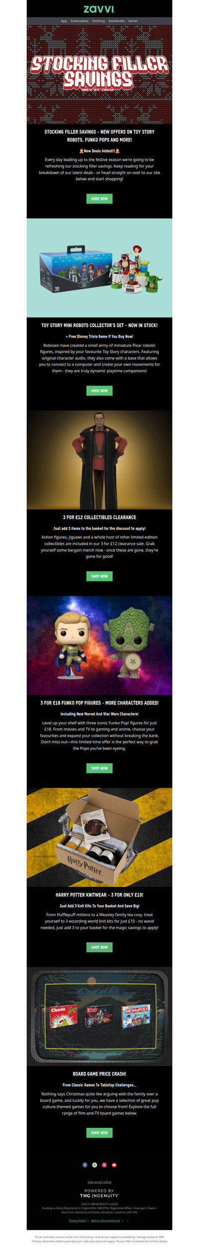 Stocking Filler Savings - Toy Story Robot Bundle, Bargain Funko Pops & More!