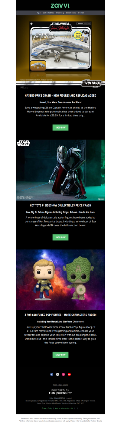 New Hasbro, Hot Toys & Funko Price Drops - The Ultimate Christmas Gifts!