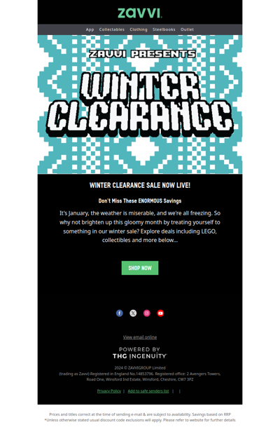 ❄️Winter Clearance Sale Now Live!❄️