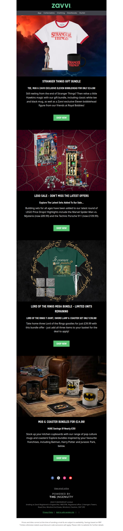 Stranger Things Gift Bundle (With ZAVVI EXCLUSIVE Figure!) - Only £14.99!!!