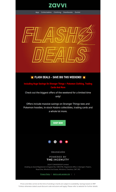 ⚡This Weekend's Flash Deals Now Live⚡Huge Offers Inside....