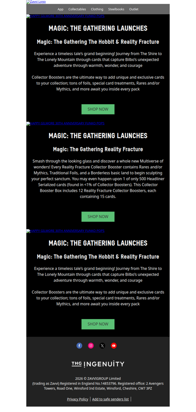 Brand New! MTG: The Hobbit & Reality Fracture Collector Boosters