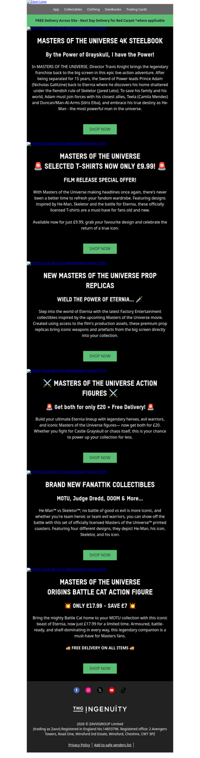 SteelBook 4K Alert! Masters of the Universe