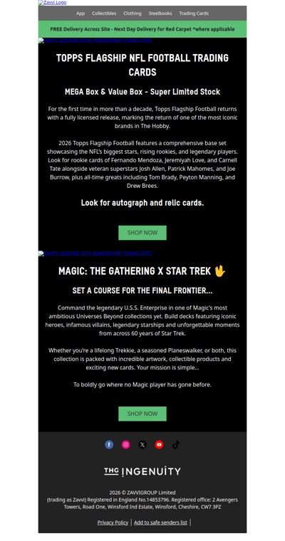 Topps Flagship NFL 2026 - MEGA & Value Box Super Limited Stock