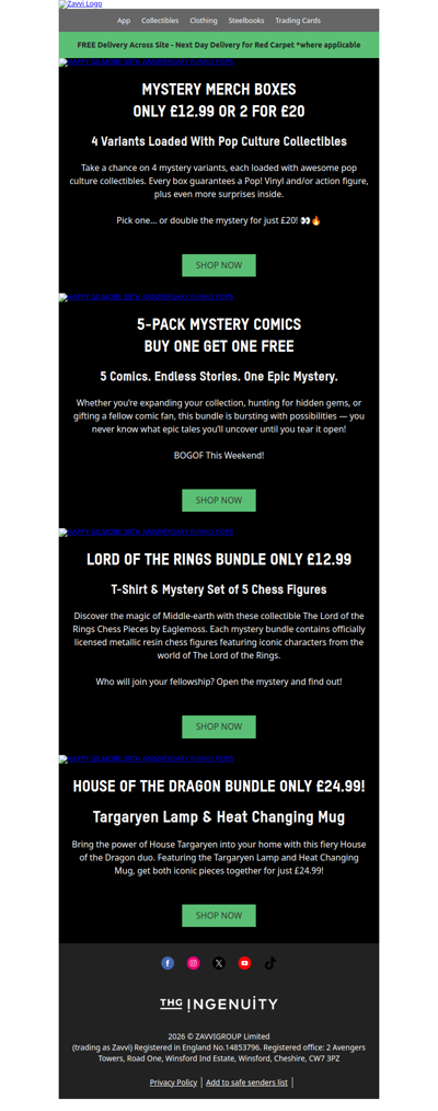 Selling Fast! Mystery Boxes & BOGOF Comic Book Bundles