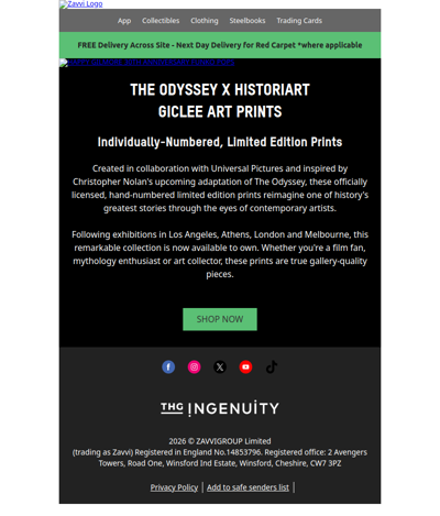 The Odyssey ⚔️ Limited Edition Art Release🏛️