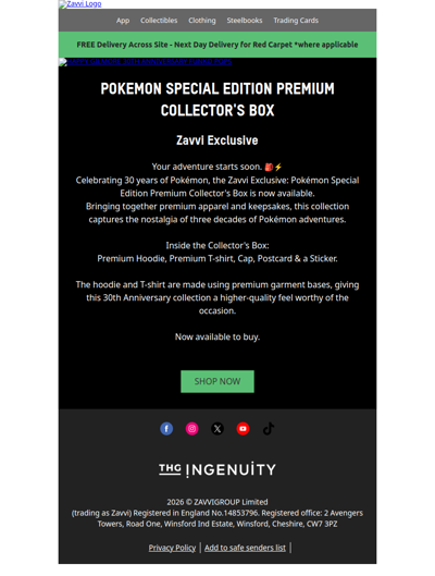 [Zavvi Exclusive]⚡Pokémon Special Edition Premium Collectors Box⚡