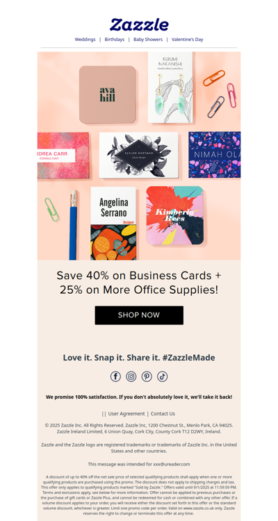 Save 40% on Business Cards!