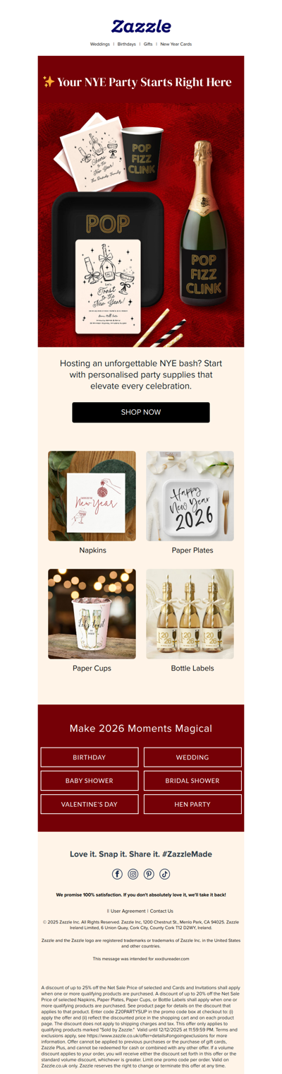 Make New Year's Eve Unforgettable 🎉