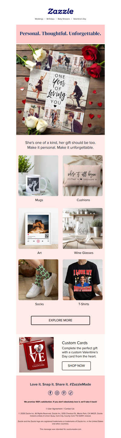 Thoughtful Gifts, Made Just for Her ❤️