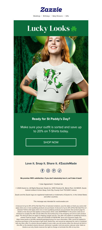 St Paddy’s Day Is Coming…