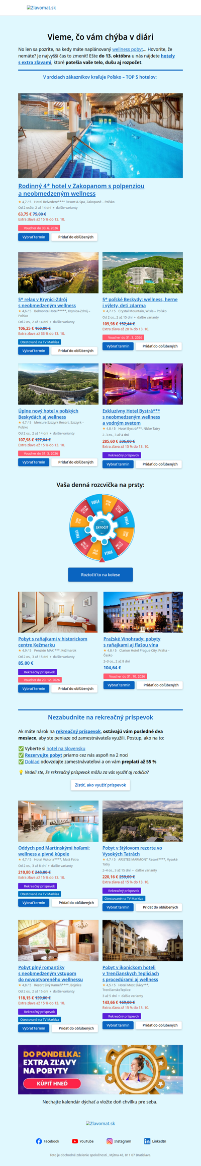 Využiť peniaze od zamestnávateľa na oddych 💆‍♀️