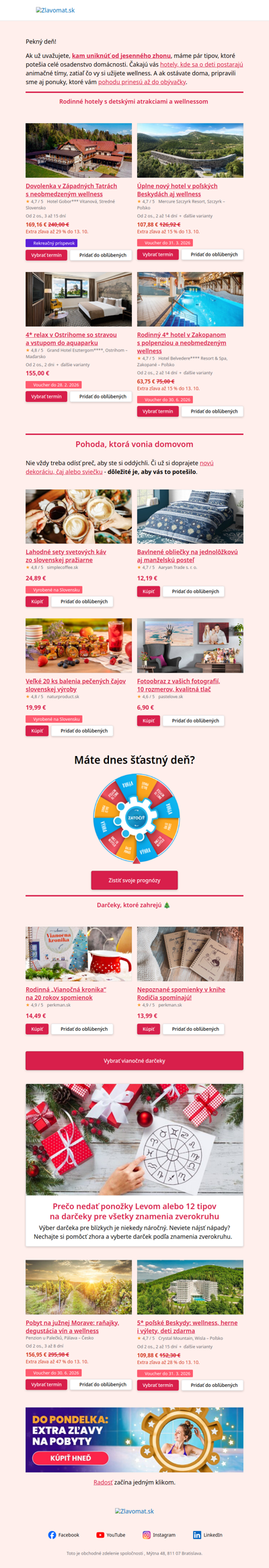 Víkend, pohoda a malá radosť navyše