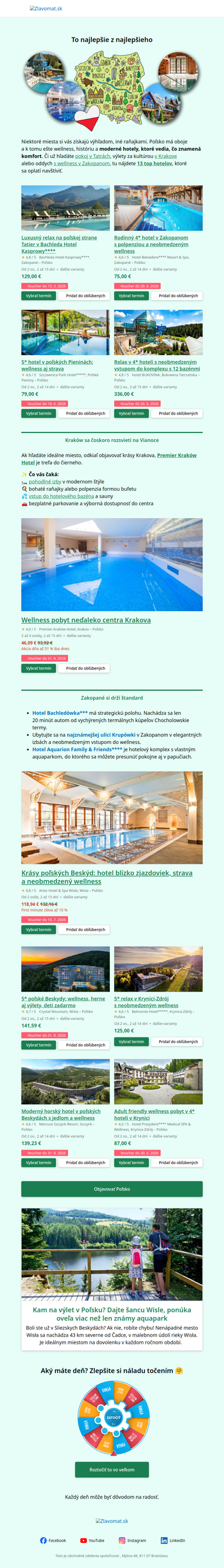 13 najžiadanejších hotelov Poľska