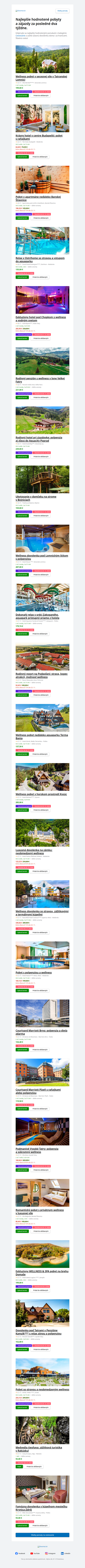 Najlepšie ponuky za posledné dva týždne ★ Wellness pobyt v secesnej vile v Tatranskej Lomnici