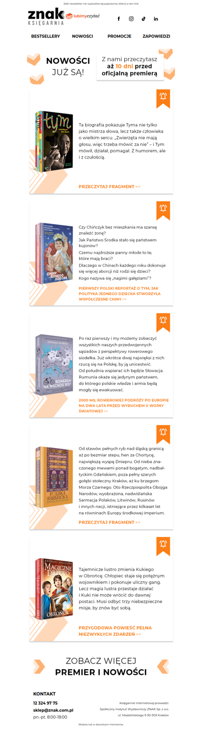 Premiery listopada już czekają! 📚🍂