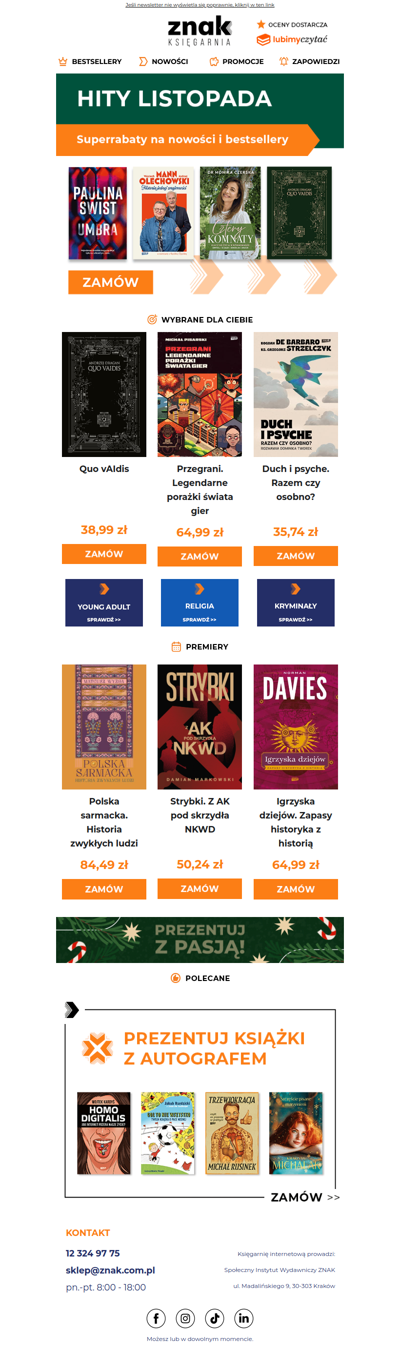 Najlepsze książki listopada w jednym miejscu! 📚😍