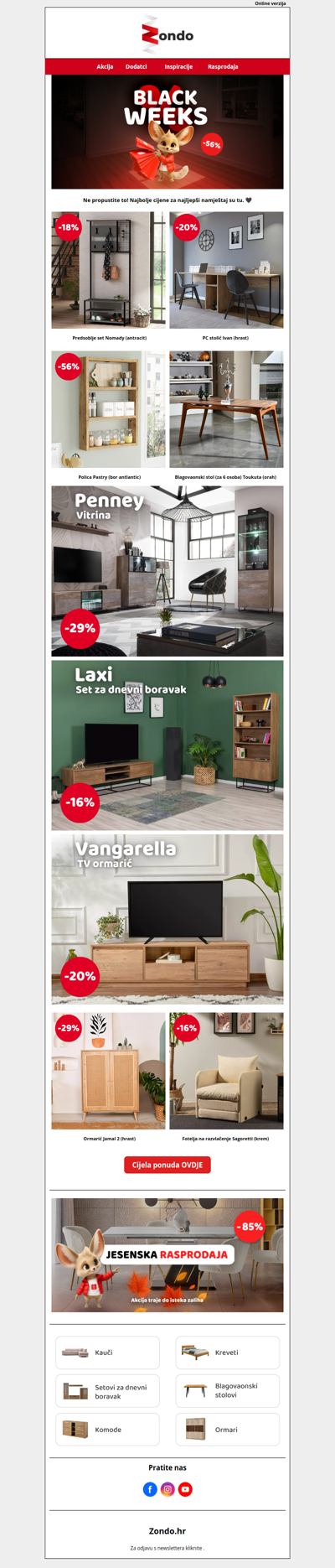 ⚡ Black Weeks: Cijene padaju, stil raste!