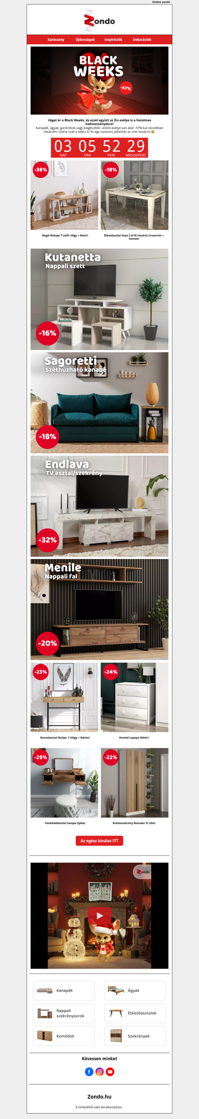 ⏳ A Black Weeks utolsó órái - a kedvezmények fogynak!