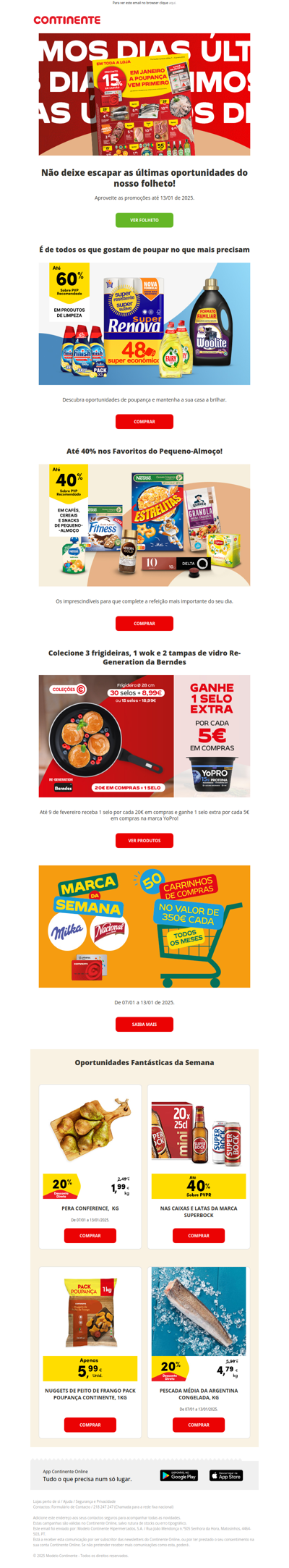 Aproveite as melhores ofertas para o seu fim de semana!