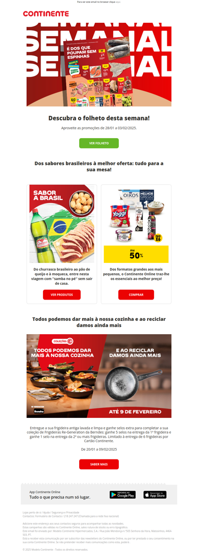 Aproveite as oportunidades de poupança desta semana!