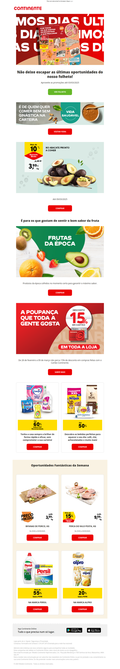 Aproveite as melhores ofertas para o seu fim de semana!