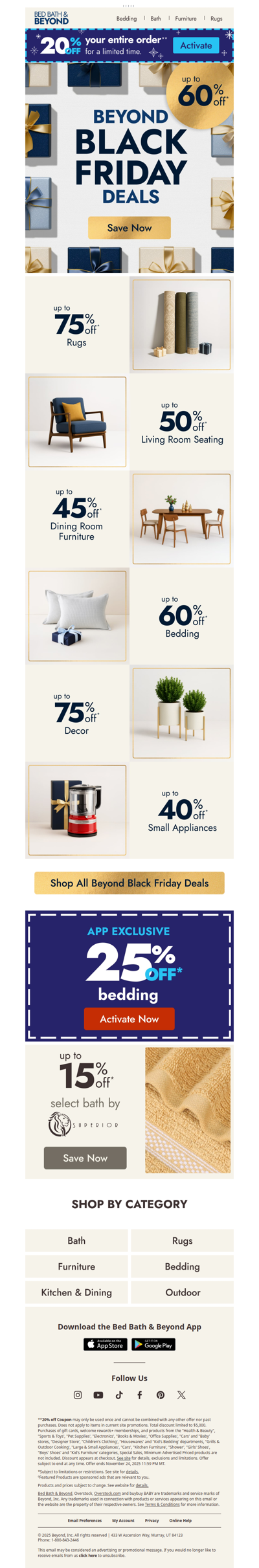 Don’t miss our best Beyond Black Friday savings ⚡️