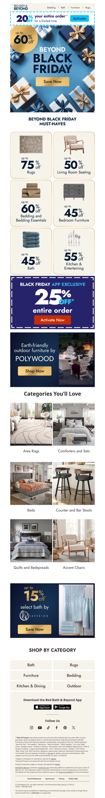 Celebrate Thanksgiving with up to 60% off 🦃