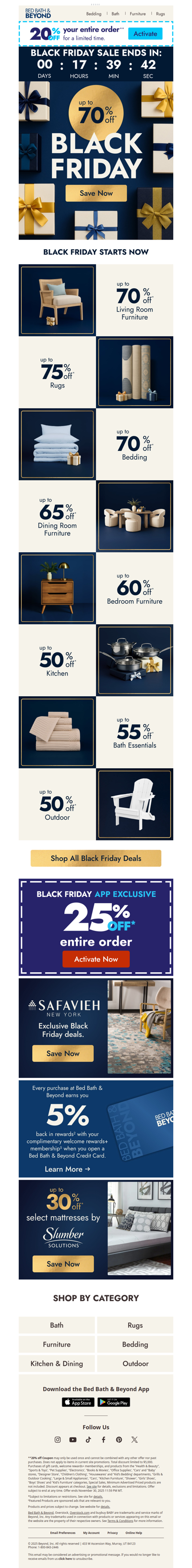 Black Friday is here ✨ Up to 70% off starts now