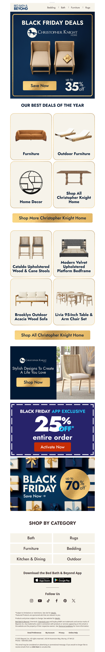 Christopher Knight Home Black Friday deals 🔥